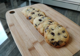 Cookies con pepitas de chocolate