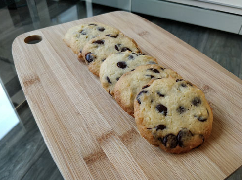 Cookies con pepitas de chocolate