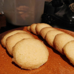 Galletas de mantequilla con jengibre y naranja